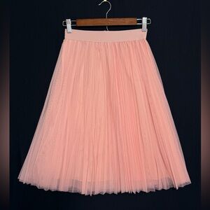 Taba Soft Pink A-Line Tulle Skirt 3 Layers Ballet Core Soft Girl Down town girl